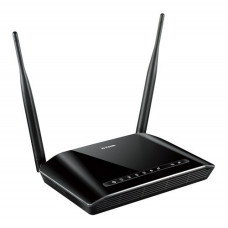 D-Link DSL-2750U Wireless N300 ADSL2 4-Port Router with Modem